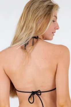 Top Shimmer-Black Tri-Rope