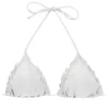 Top Shimmer-White Frufru