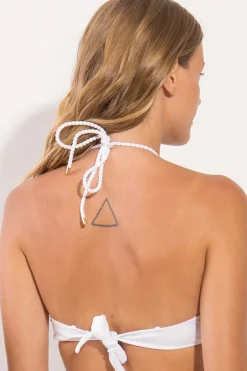 Top Shimmer-White Twist