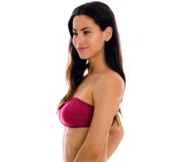 Top UV-Desejo Bandeau-Reto