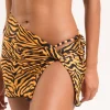 Wild-Orange Skirt-Knot